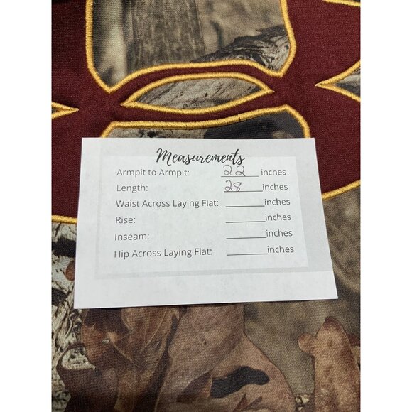 Under Armour Hoodie Men's Medium Break Up Infinity Camouflage Cold Gear - Picture 7 of 7